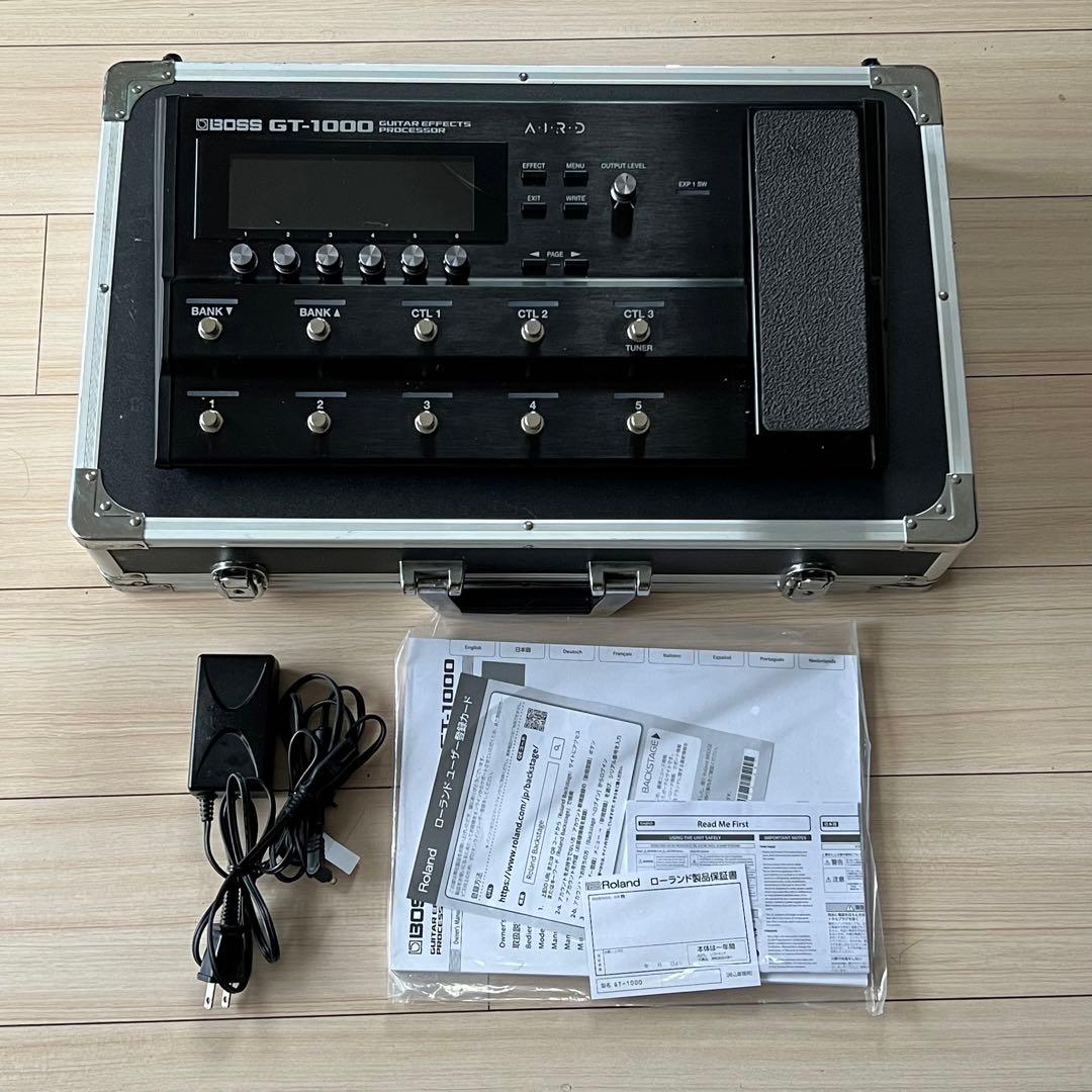 BOSS マルチエフェクター GT-1000 エフェクターケース付き - メルカリ
