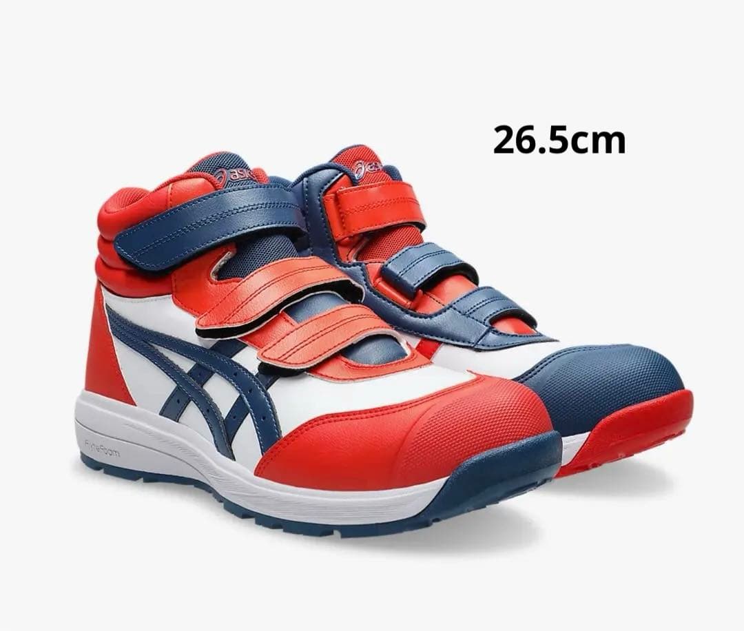 asics アシックス　CP312LC 100 26.5cm ファイアリーレッド