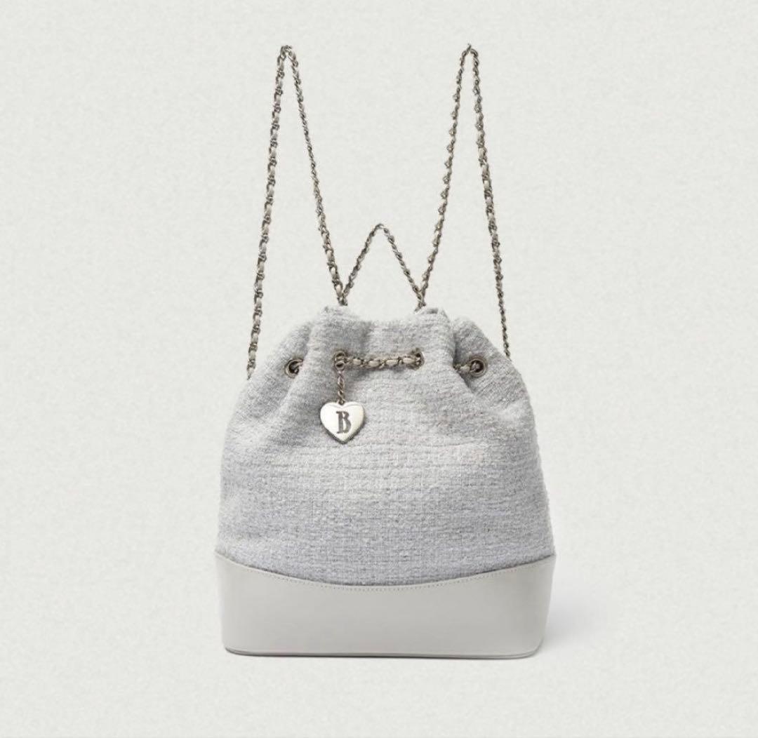 The Barnnet ツイード チェーン ショルダーバッグ リュック