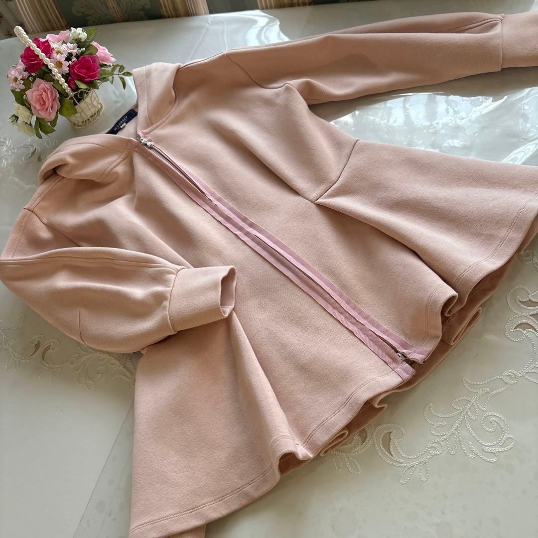 エムズグレイシー　ダブルジップ　フード付き 厚手パーカー　38 SINSS パーカー Double zip hoodie / ダブルジップフーディ メンズ