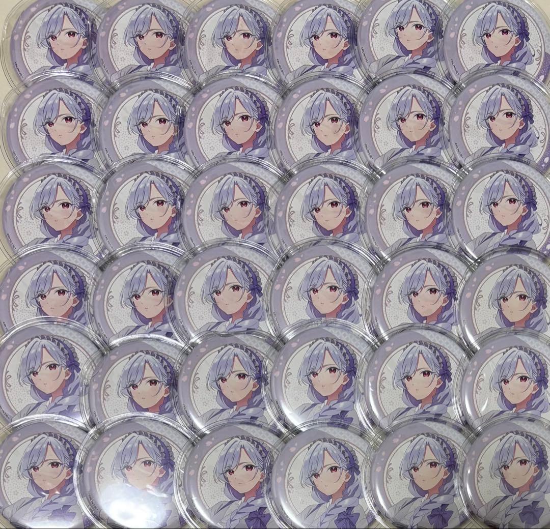 君のことが大大大大大好きな100人の彼女 100カノ カフェ 栄逢凪乃 缶バッジ