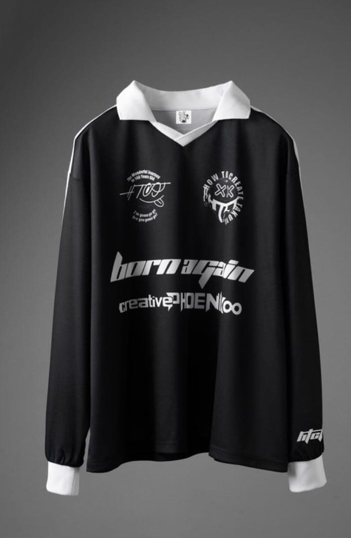 【TAKUYA∞の創り方】フットボール シャツ/ブラック