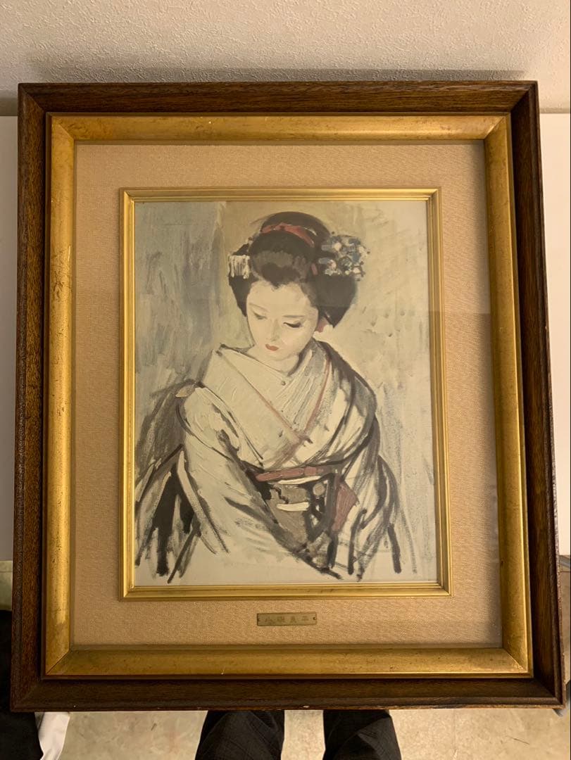 小磯亮平女性の肖像 舞妓