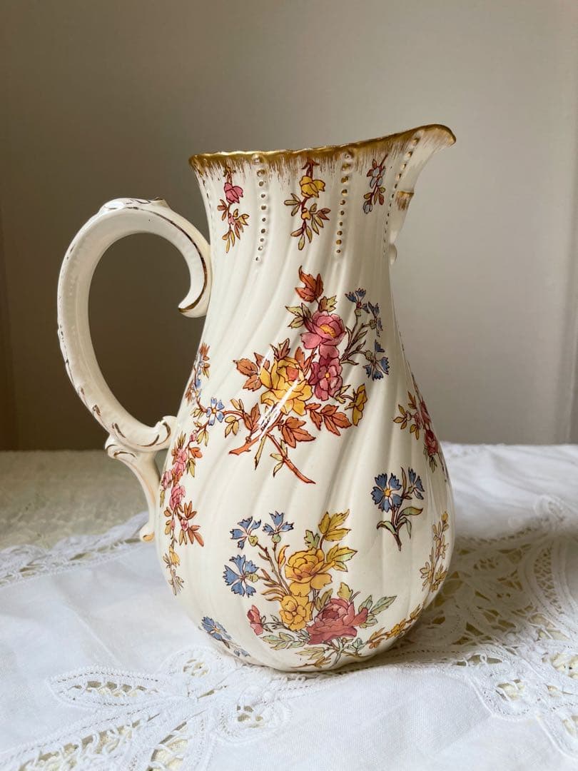 サルグミンヌ ルイ15世 ピッチャー U&C時代 割れあり 金継ぎ用 - メルカリ