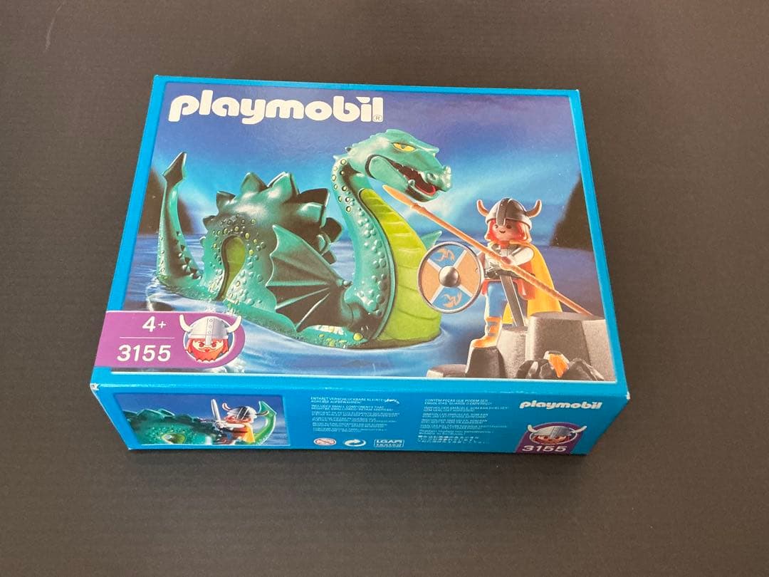 【未開封】プレイモービル Playmobil3155ヴァイキング＆シーサーペント