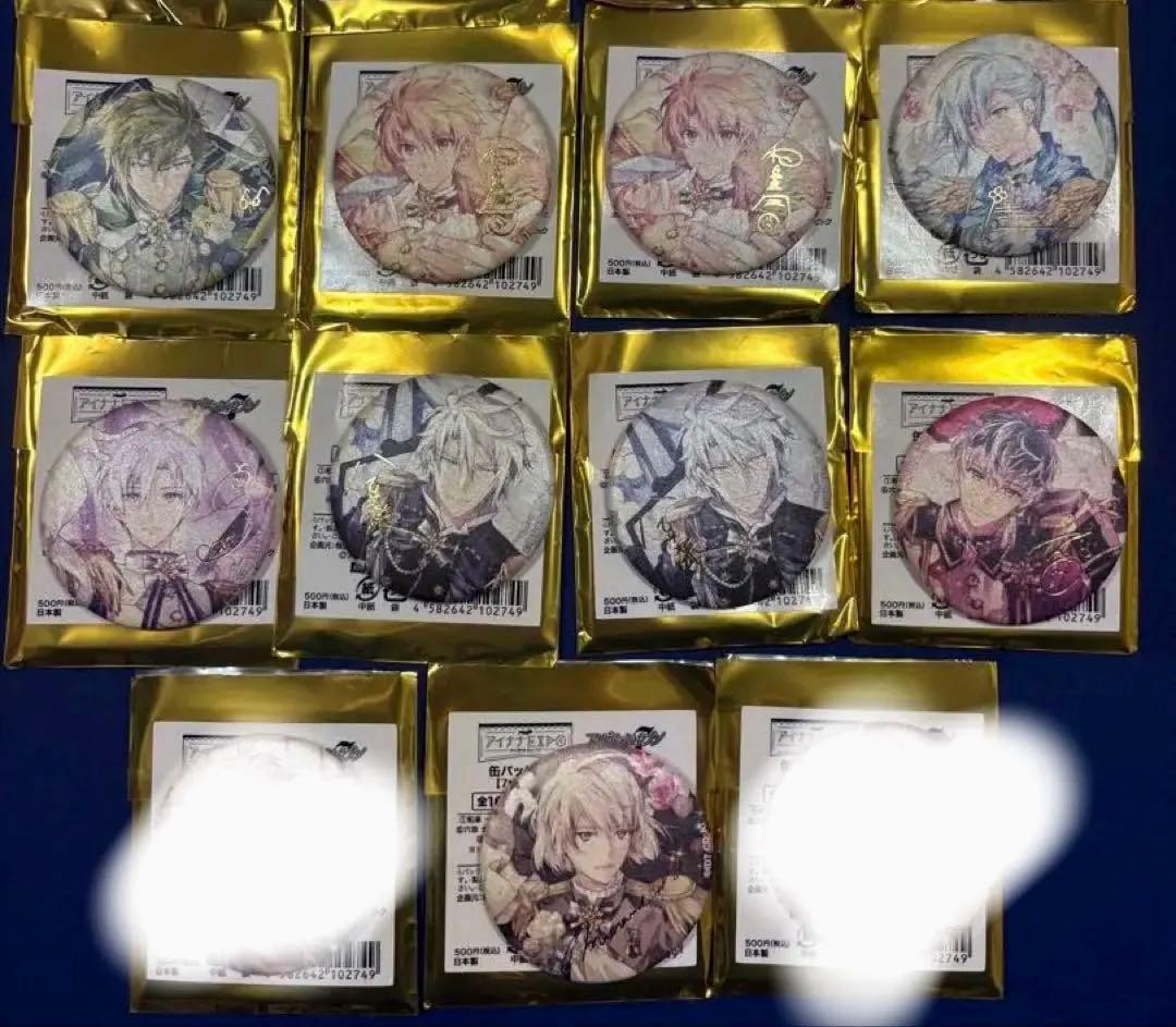 期間限定値引き　缶バッジ　7th Anniversary　アイナナEXPO アイドリッシュセブン（原作版） 缶バッジコレクション 7th