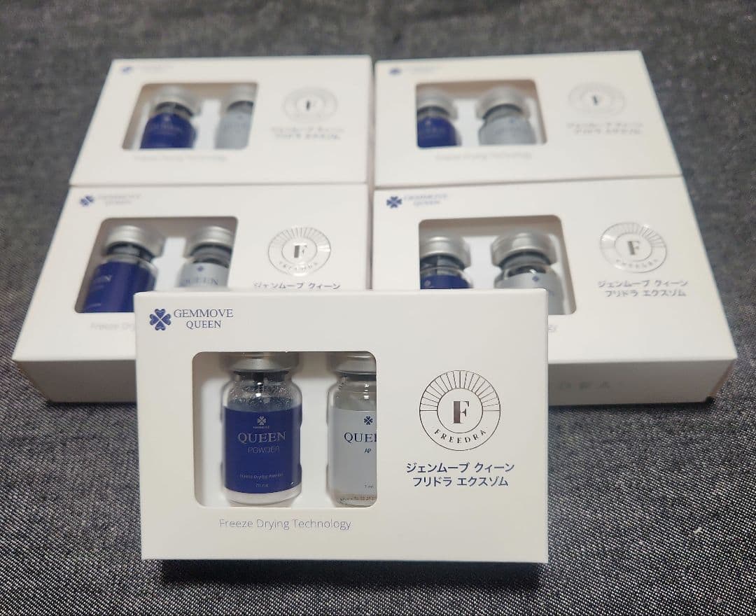 ジェンマジャパン　ジェンムーブクイーンフリドラエクスゾム5箱セット