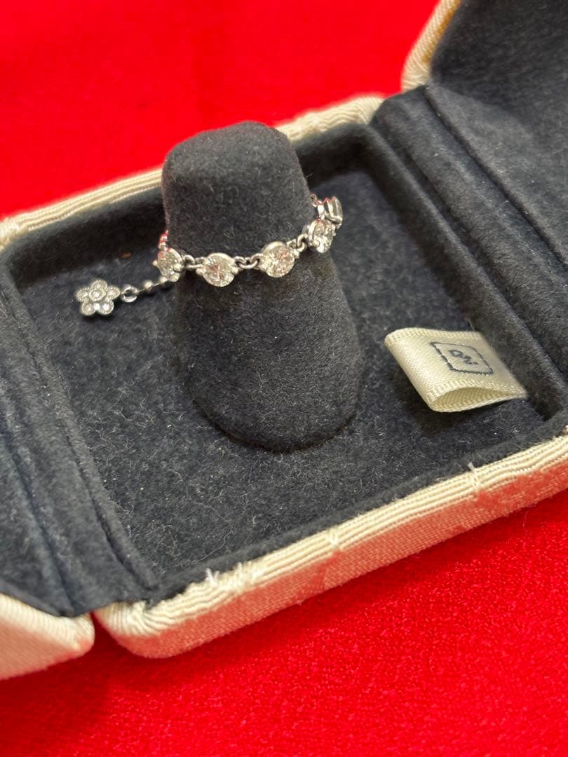 ヨシノブ アベリ yoshinob abHeriダイアモンドチェーンリング