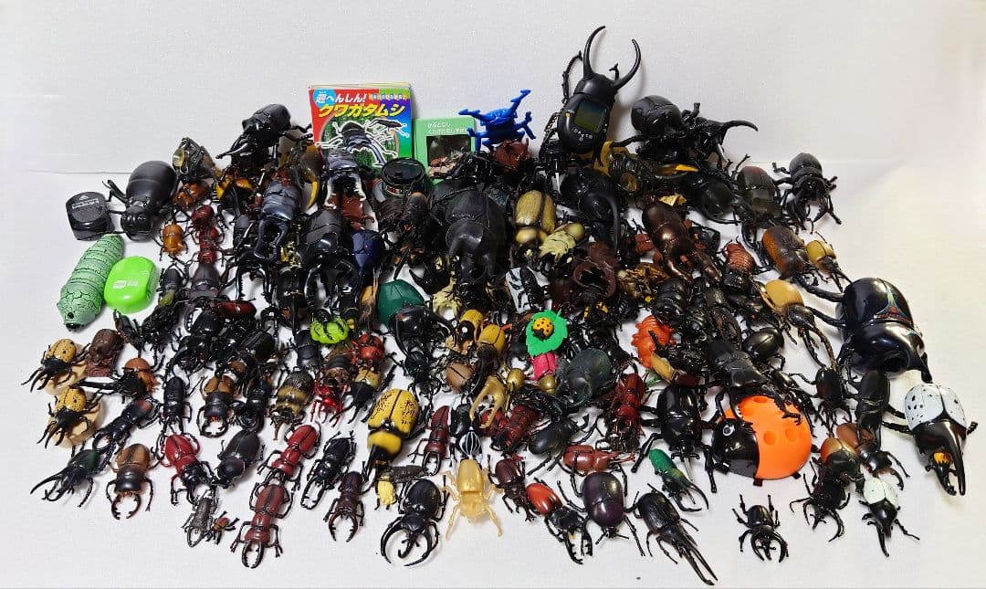 昆虫 フィギュア まとめ売り カブトムシ クワガタ ラジコン