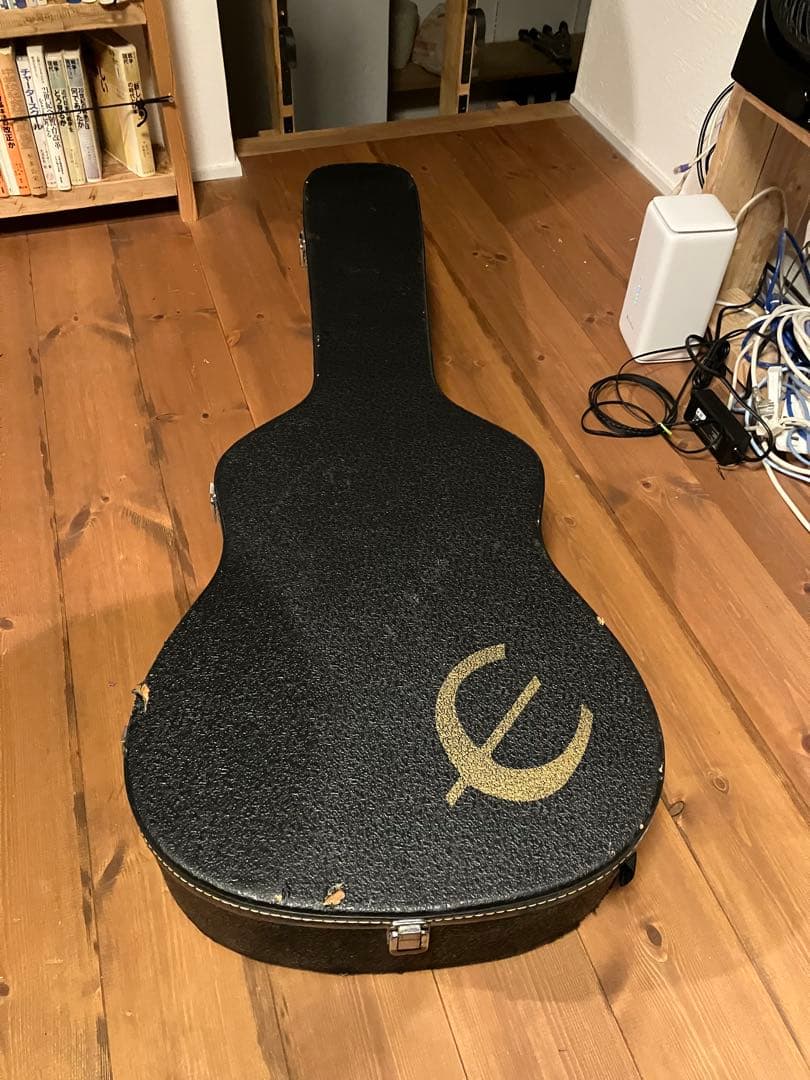 ギター Epiphone John Lennon EJ-160E / VC Epiphone John Lennon EJ-160E (Vintage Cherry Sunburst) - Guitar of