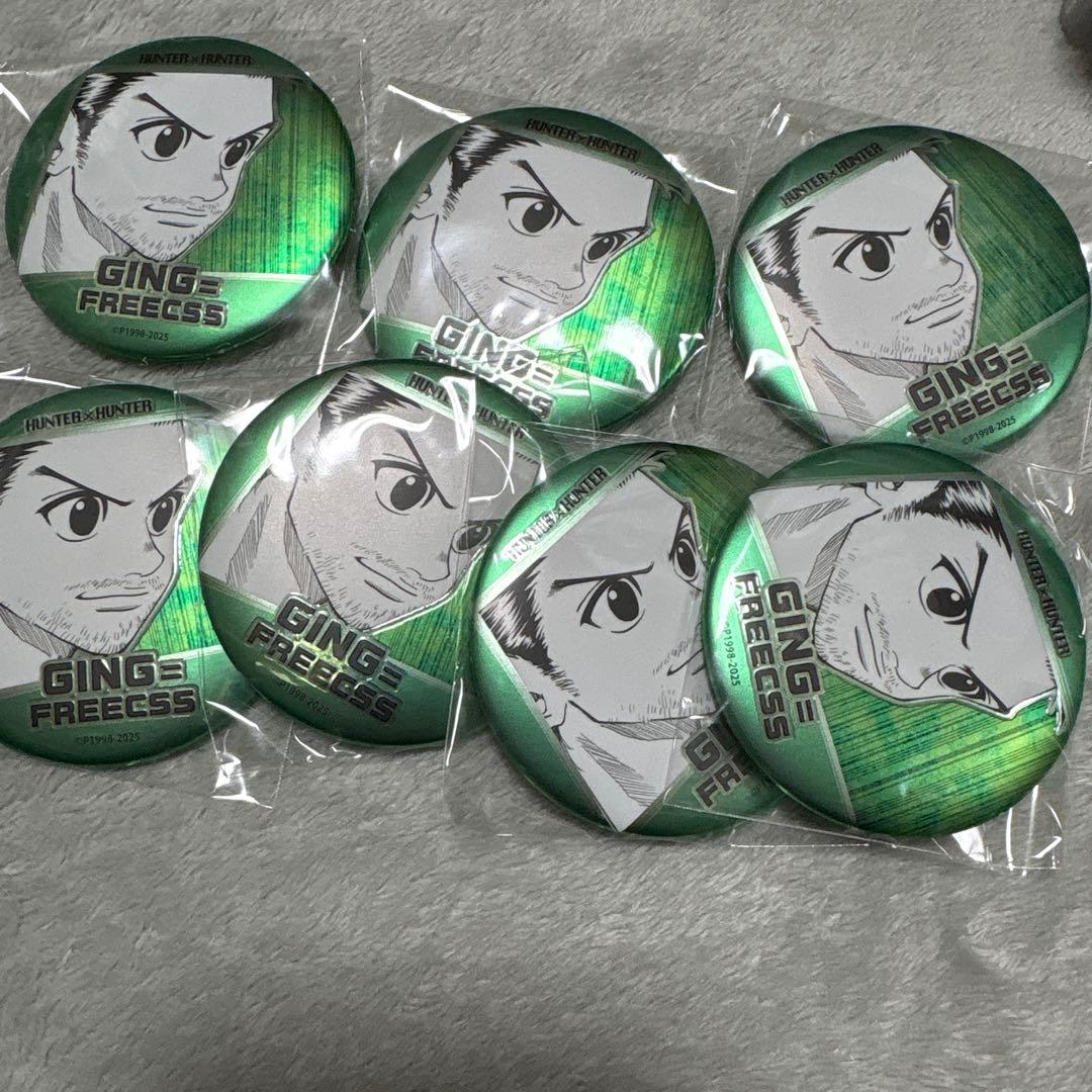 ハンターハンター ジン デコレクション 缶バッジ - メルカリ