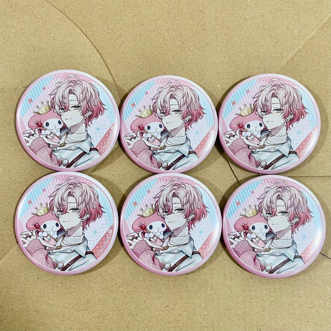 メロルド フラガリアメモリーズ なかよくフェスティバル 缶バッジ 6点セット