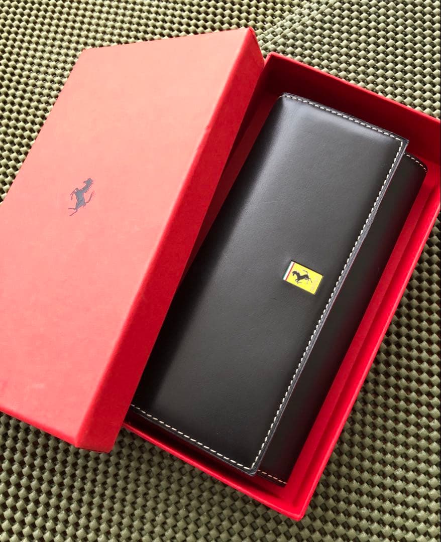 Ferrari 純正 レザーウォレット 新品未使用・保管品 廃盤品