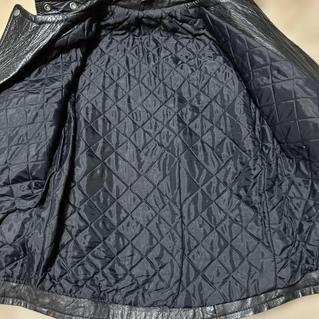 70s UK ヴィンテージ ライダース ロンジャン英国製666パンクルイス