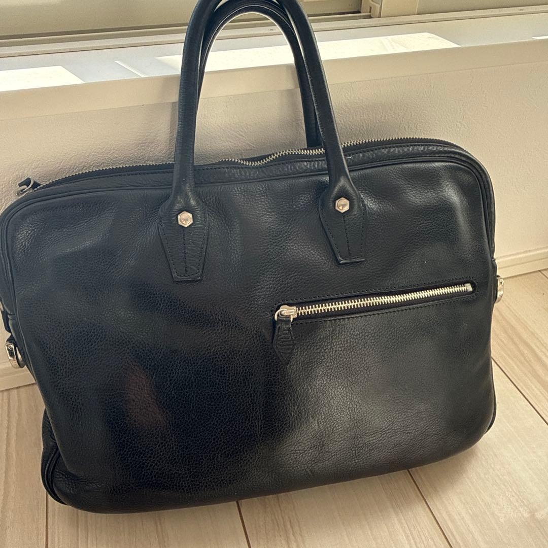 万双　シモーネBOXシングル天ファスナー　ブラック　※エイジングクリーム付き