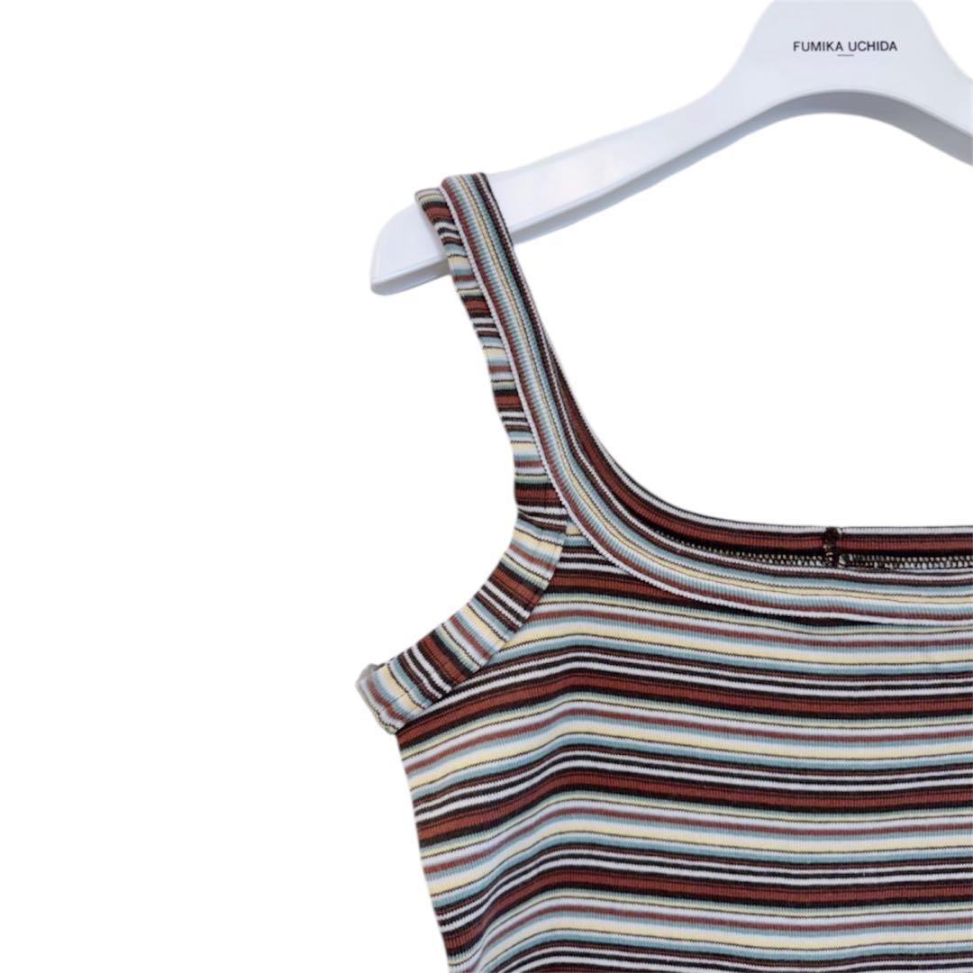 FUMIKA_UCHIDA マルチ ボーダー キャミソール - メルカリ