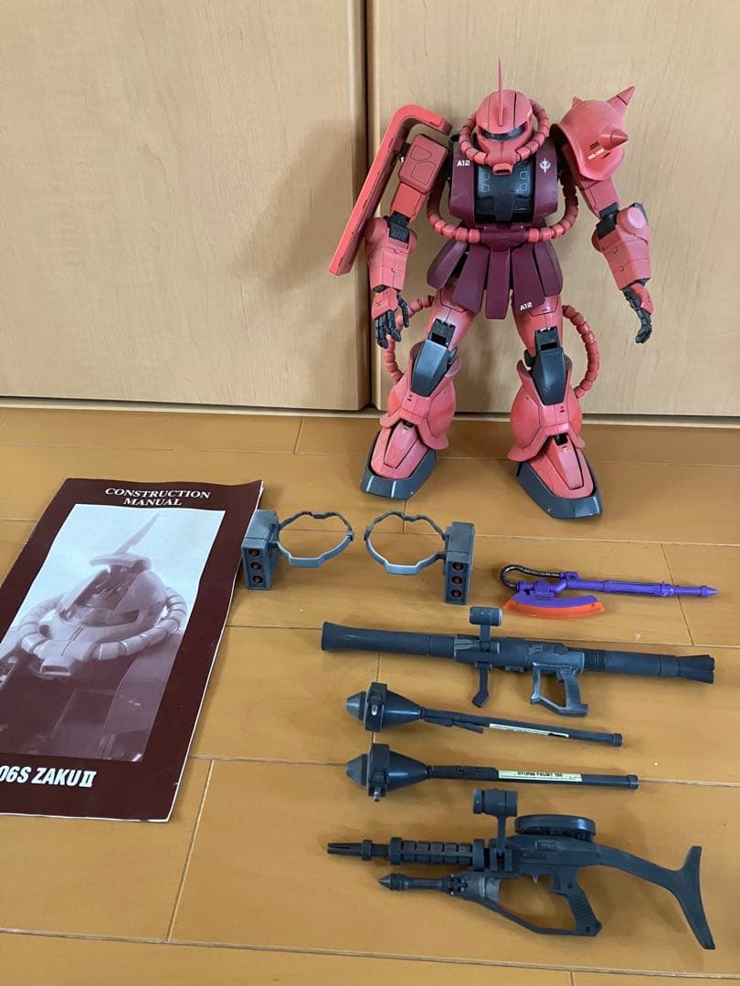 PG 1/60 シャアザク おまけ武器セット