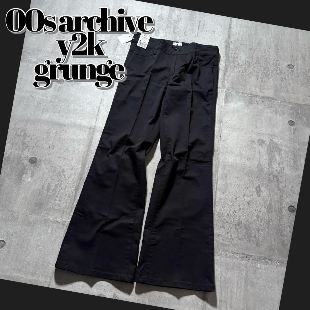 パンツ dead stock 00s archive flare pants y2k