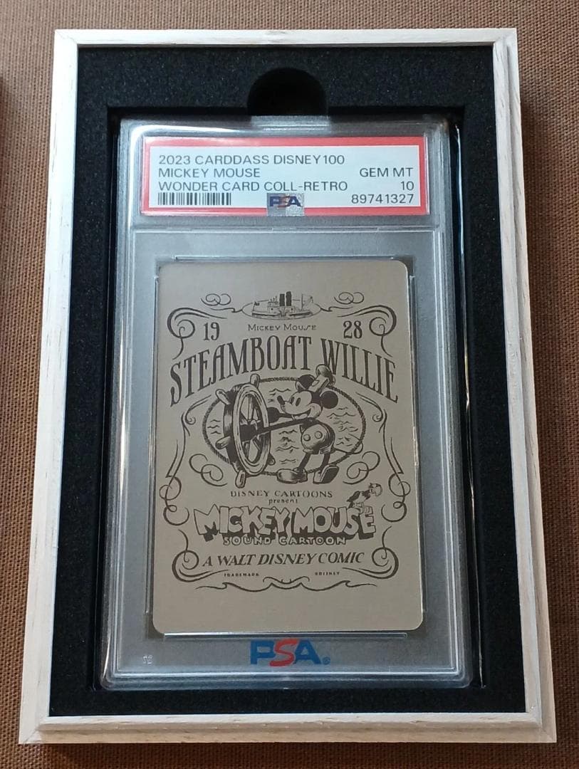 蒸気船ウィリー ミッキーマウス ディズニー100 Disney PSA 10