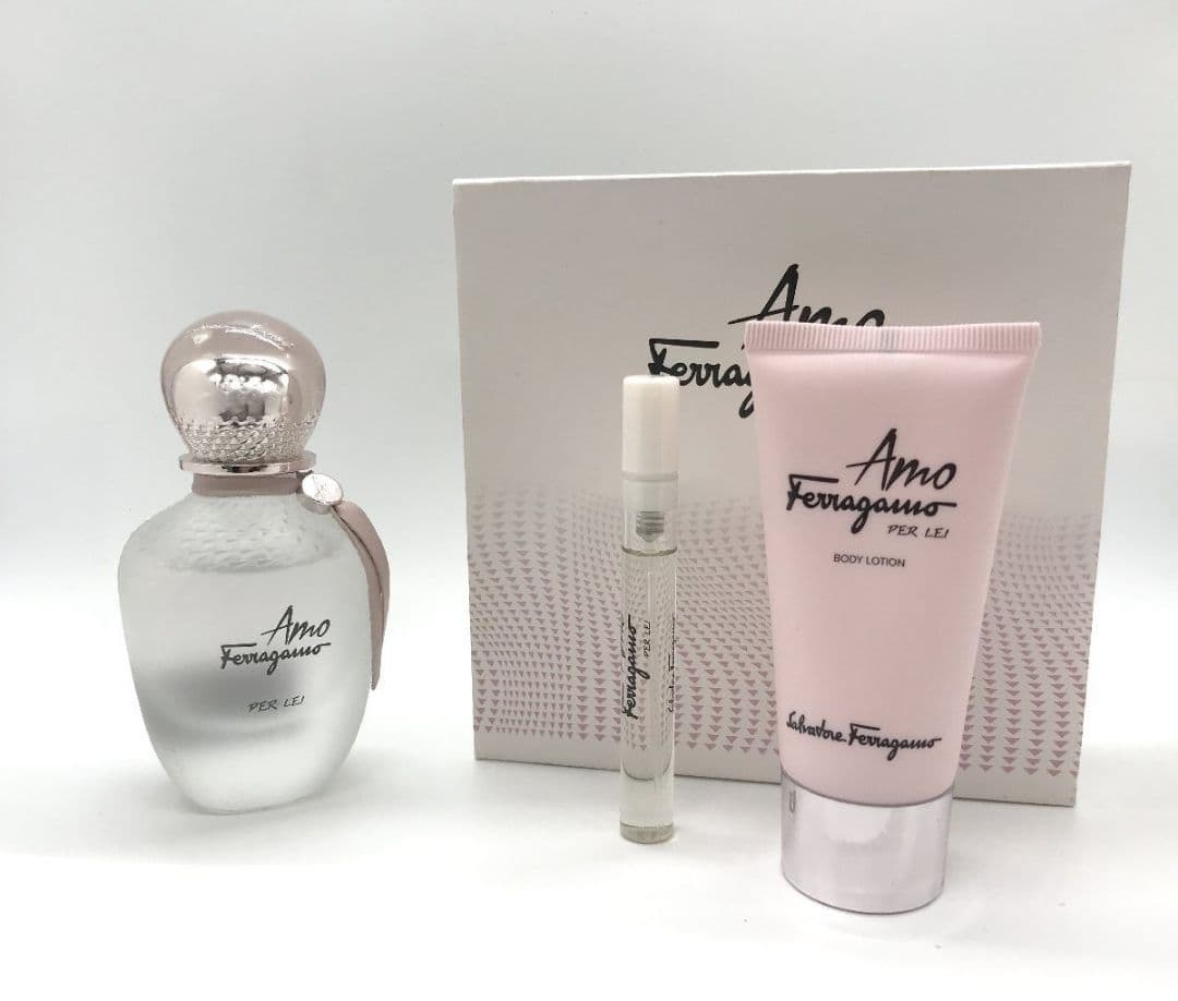 香水フェラガモ アモ フェラガモ パーレイEDP50ml 5mlボディローション