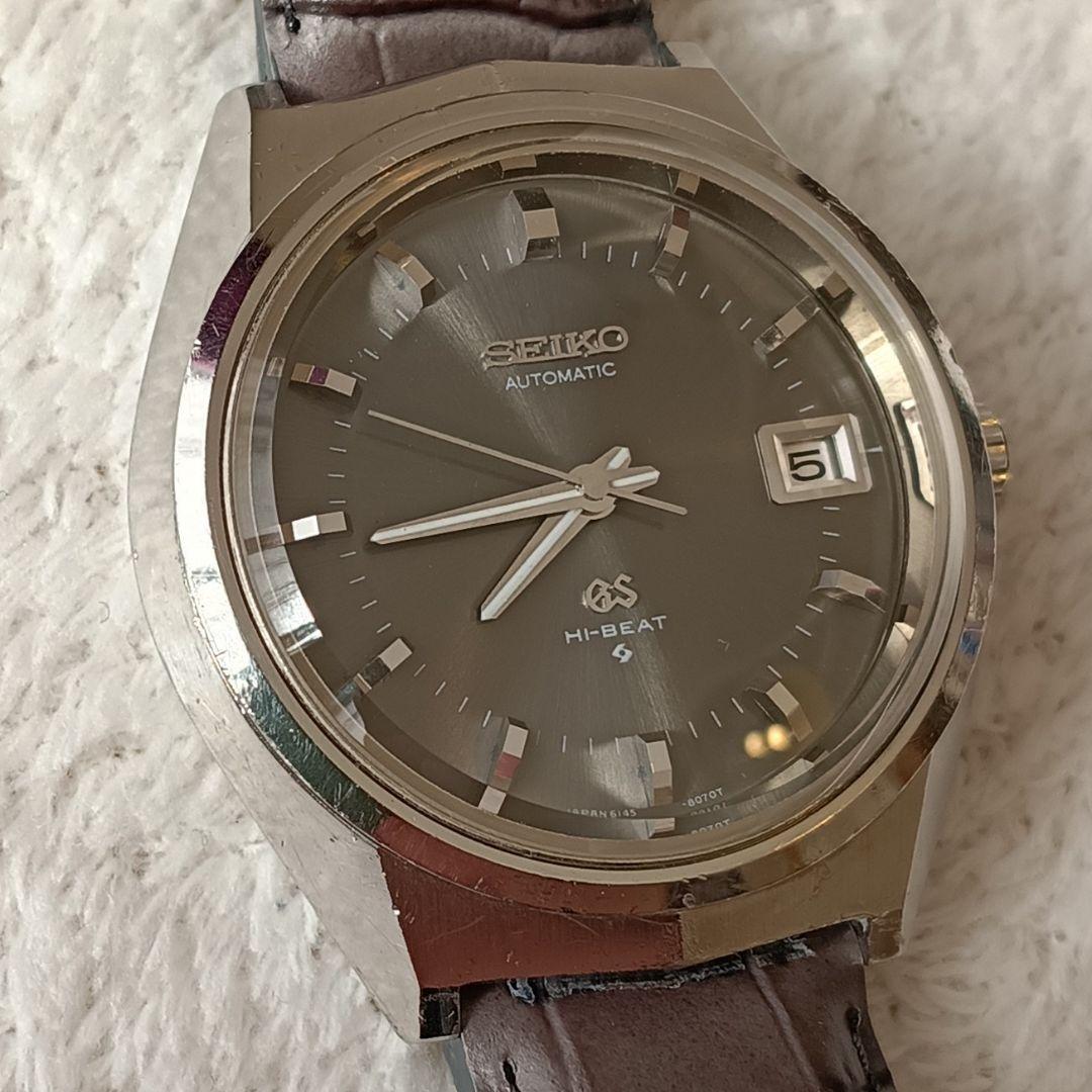 グランドセイコー 61GS 6145-8050 スケルトン&メダリオン　OH済 ippin78marutaka_a23-38-1