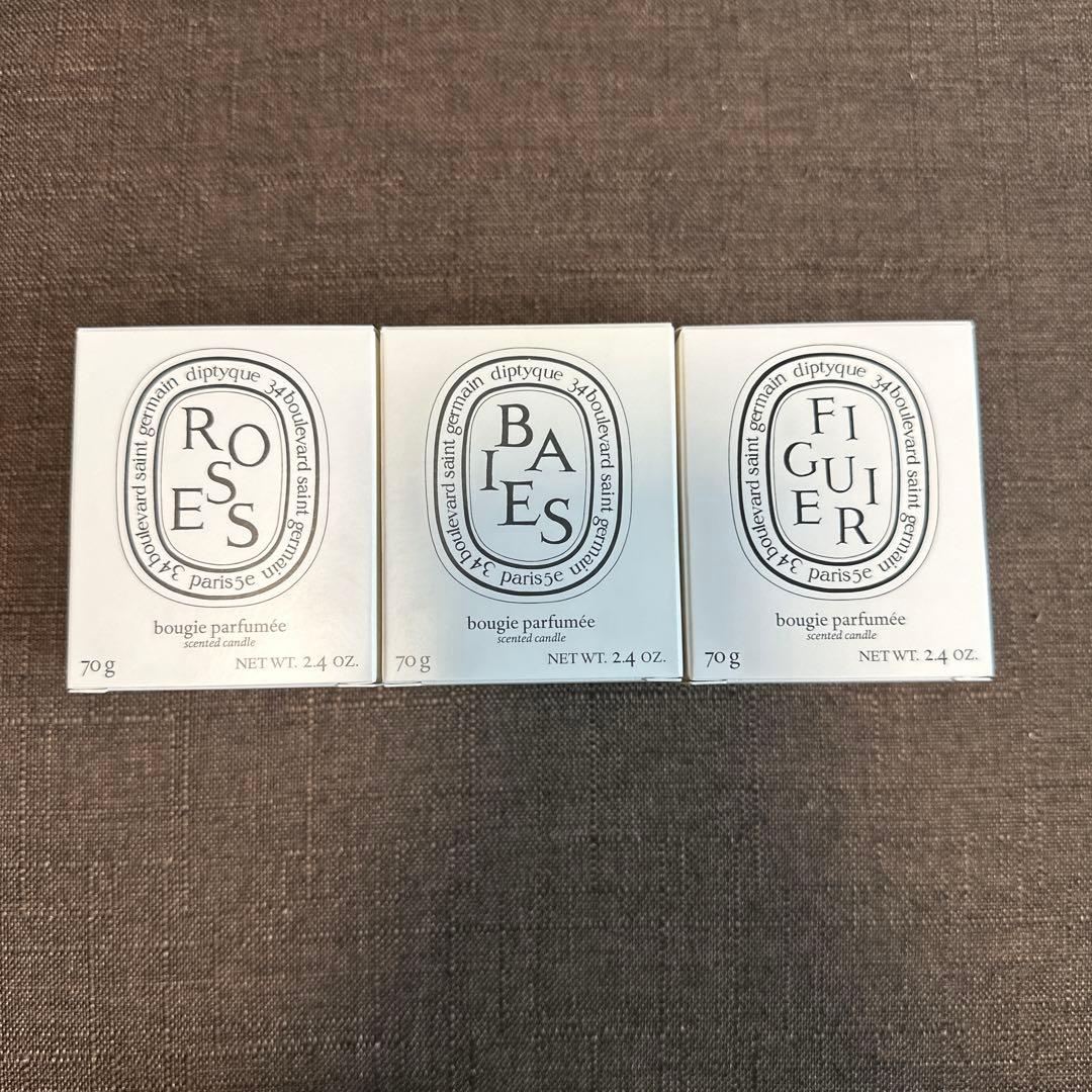 Diptyque キャンドル 3個セット ディプティック サプライ ズポケット キャンドル セット 35G X 3