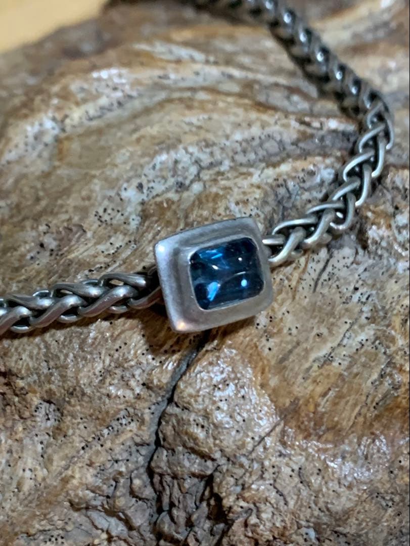 【超希少品/廃盤ブランド】 『TOLTECA』 シルバーネックレス