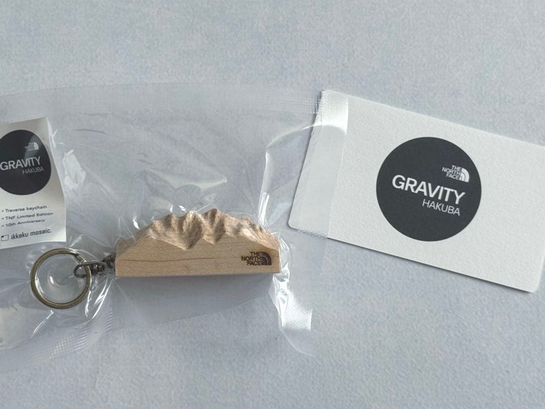 TNF GRAVITY 白馬 10周年 ikkaku mosaicキーホルダー