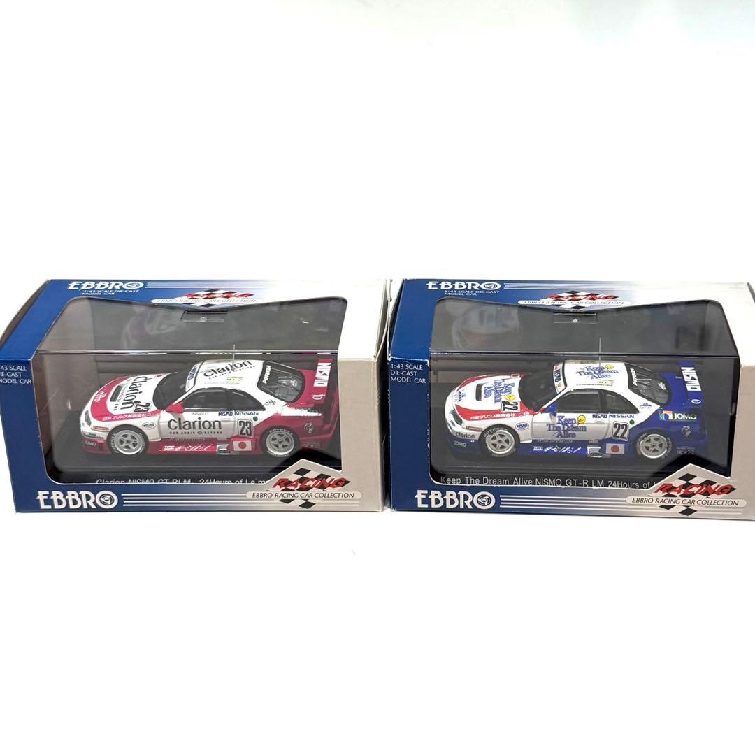 EBBRO GT-R LM 24Hours 2台セット EBBRO GT-R LM 24Hours 2台セット - メルカリ