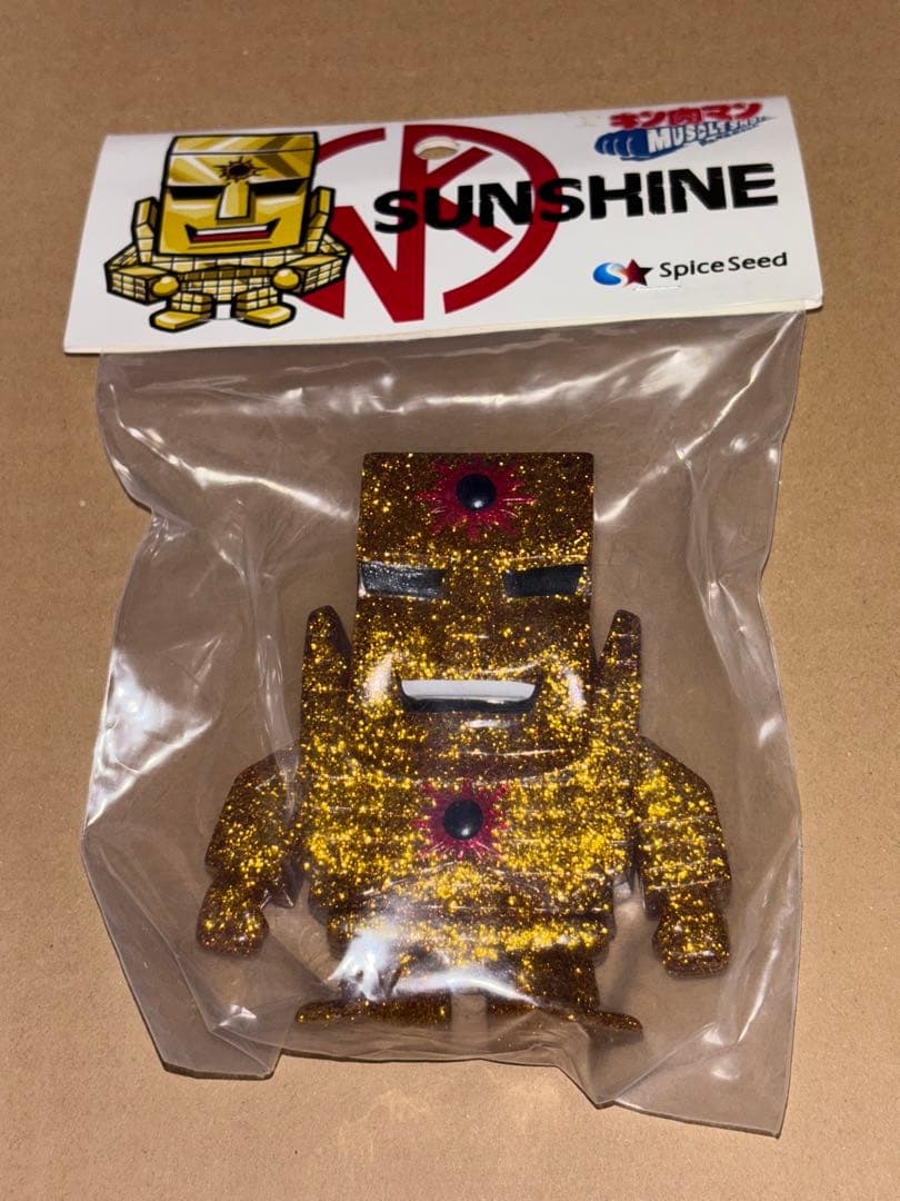 サンシャイン ゴールドラメ マッスルショット キン肉マン spice seed