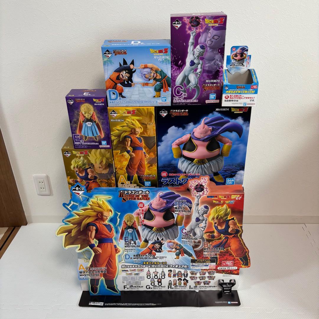 【即日発送】一番くじ　ドラゴンボール　フィギュアフルコンプ　販促品付き