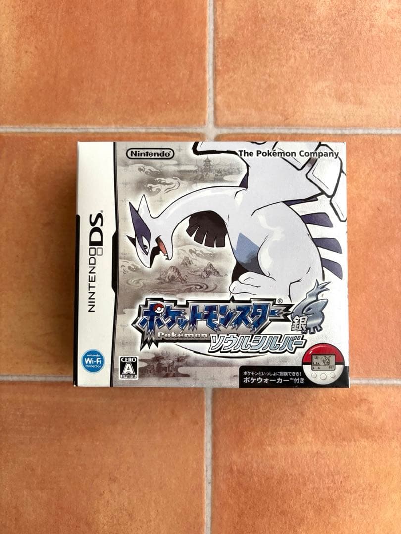 ニンテンドーDSソフト　ポケットモンスター　ソウルシルバー　ポケウォーカー付き