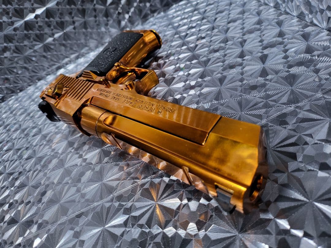 金！！ゴールド！！　デザートイーグル .50AE ガスガン　金　②　東京マルイ