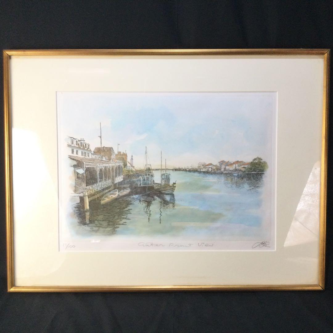 織田義郎 リトグラフ『Cuater Front View』11/100 G129