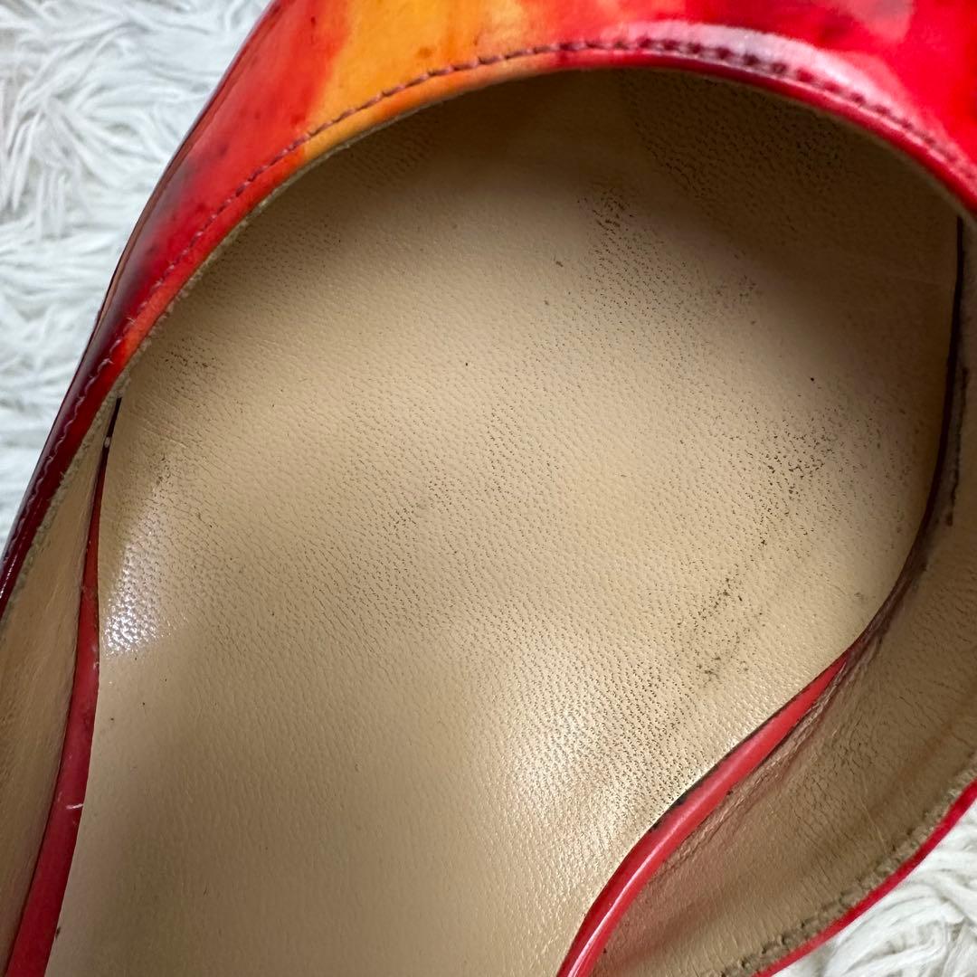 Christian Louboutin ハイヒール マルチカラー 伊製 24.5 - メルカリ