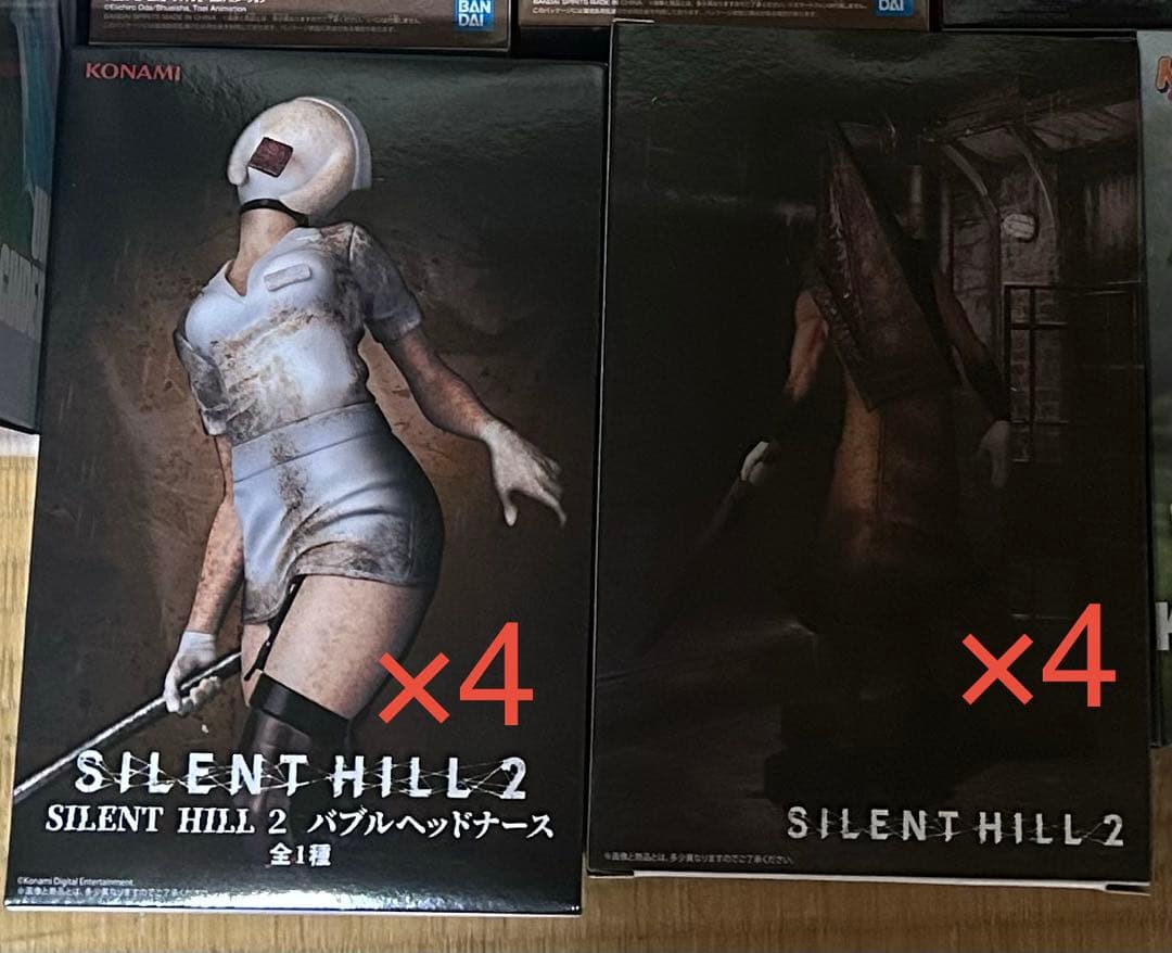 SILENT HILL 2 フィギュア 各種4個8体セット SILENT HILL2 サイレントヒル2 フィギュア 4個セット - SILENT HILL