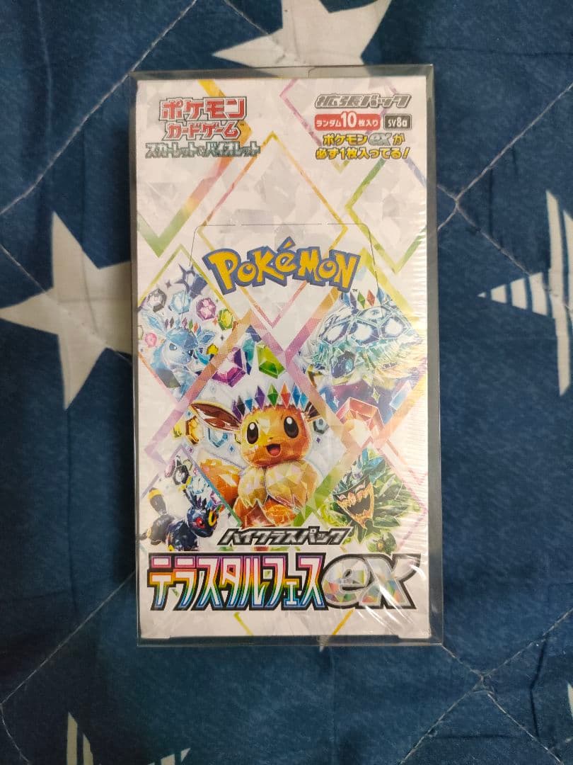 K*）様 ポケモンカードゲーム テラスルフェスEX BOXローダー、シュリンク付
