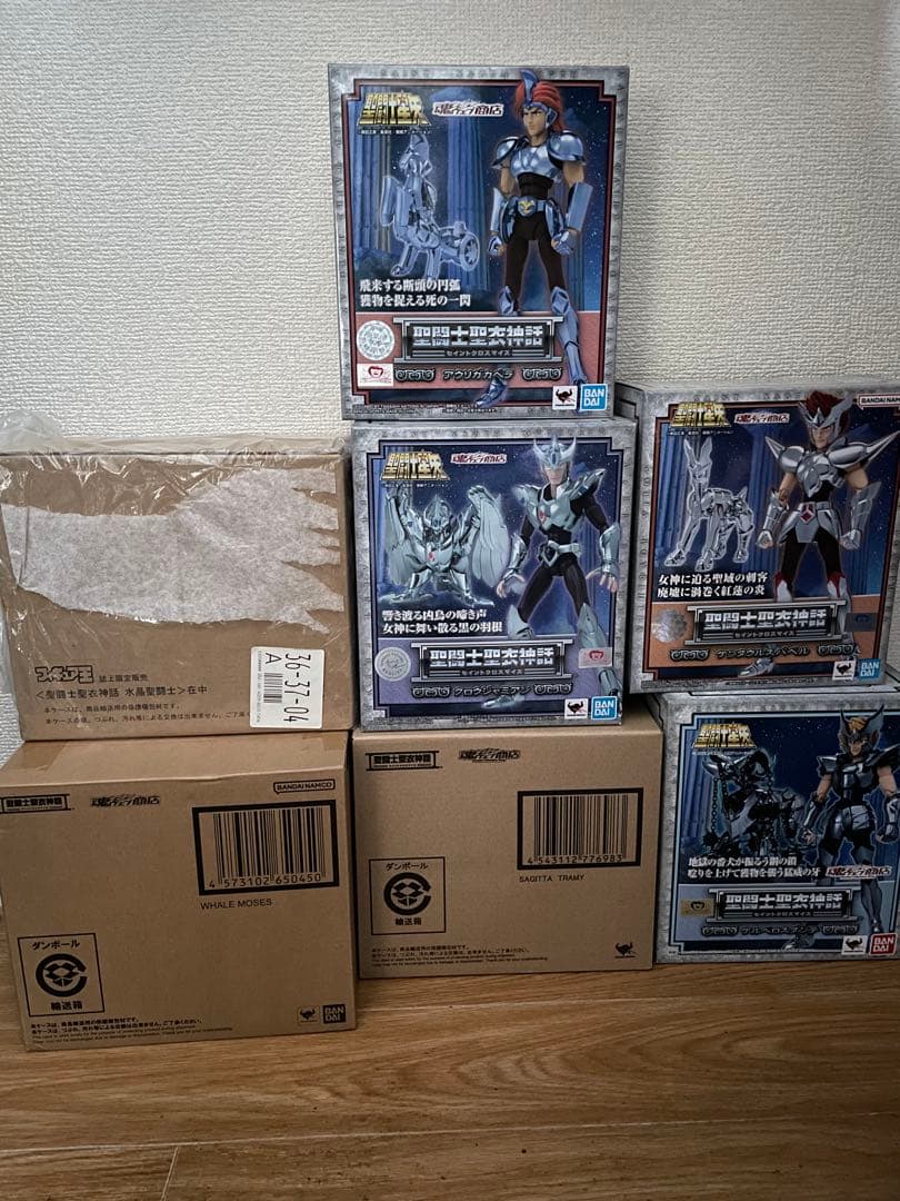 聖闘士聖衣神話　白銀聖闘士 7体セット