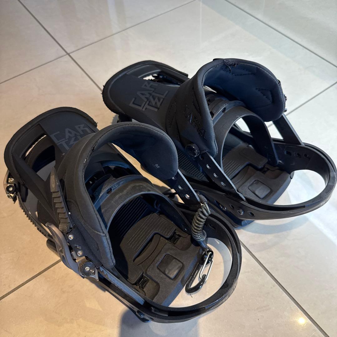 CARTEL ビンディング ブラック BURTON（バートン） [日本正規品] スノーボード ビンディング BURTON