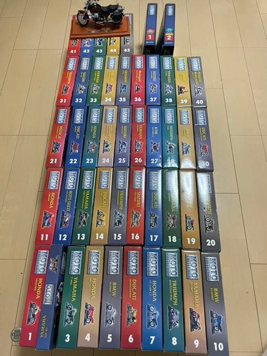 ディアゴスティーニ隔週刊モトコレクション　45巻フルセット