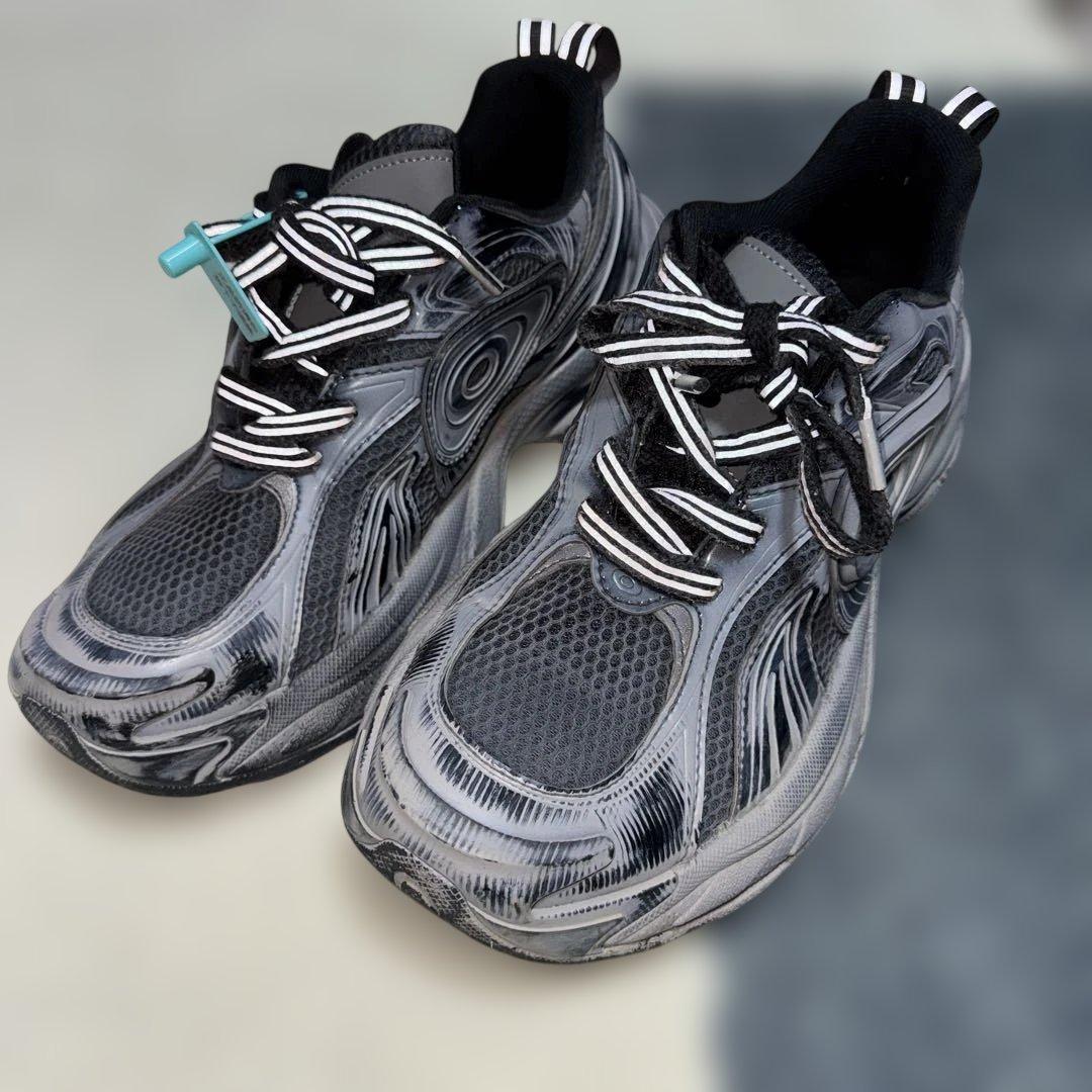 OLD ORDER TURBO GT スニーカー ダーティーブラック 27.5 OLD ORDER Turbo GT Black