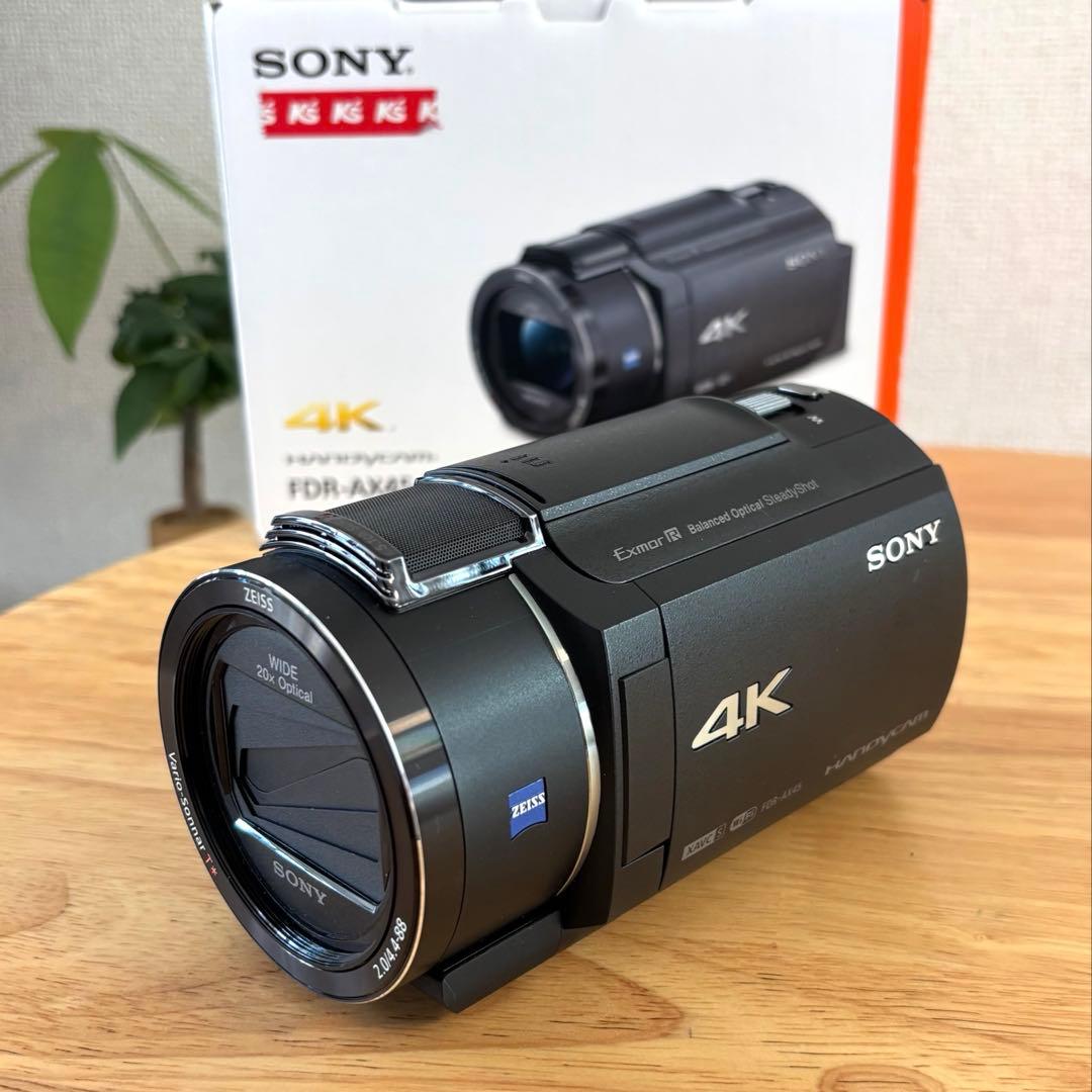 【美品】SONY FDR-AX45 4Kビデオカメラ 本体