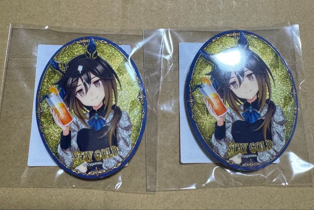 ウマ娘 ステイゴールド グリッター缶バッジ 4.5th - メルカリ