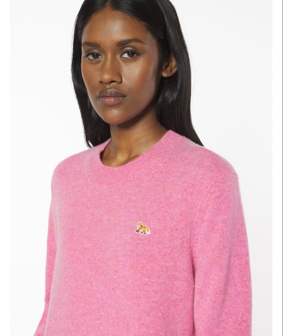 メゾンキツネ　ラムウール長袖プルオーバー　2025 MAISON KITSUNE