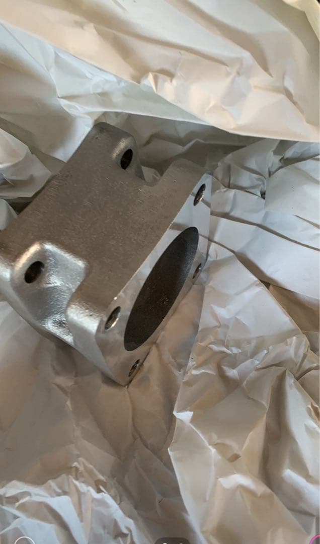 ランクル100ディーゼル EGR削除ブロック+エキマニぶたランドクルーザー100