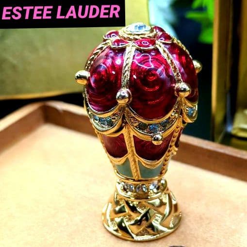 エスティローダー 練り香水 コンパクト エアバルーン 装飾された風船