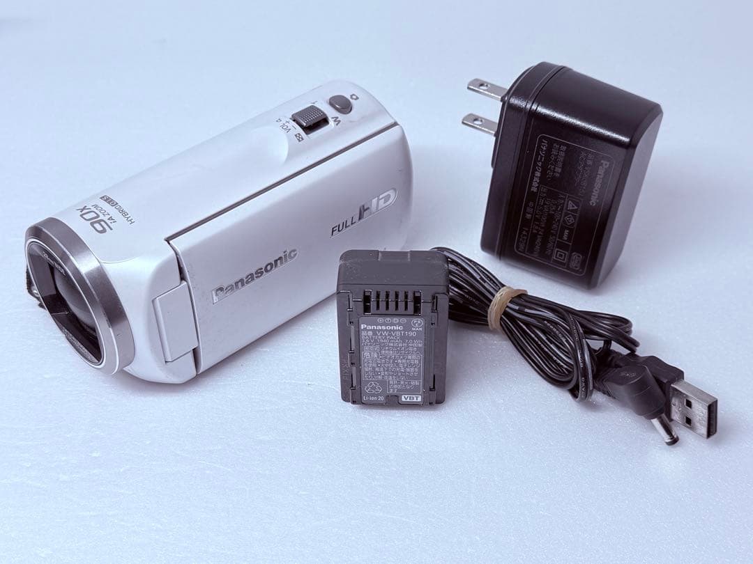 Panasonic HC-V360M ホワイト 動作確認済 HDビデオカメラ