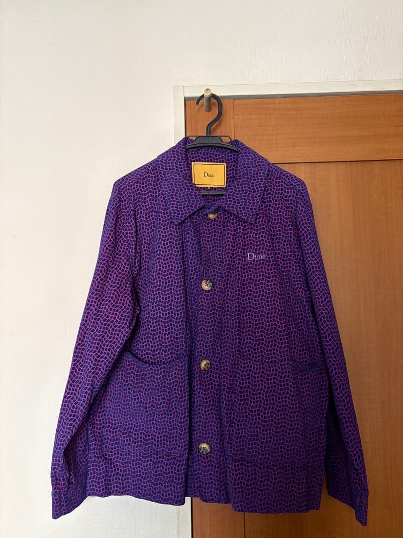 Dime 紫色 パターンジャケット