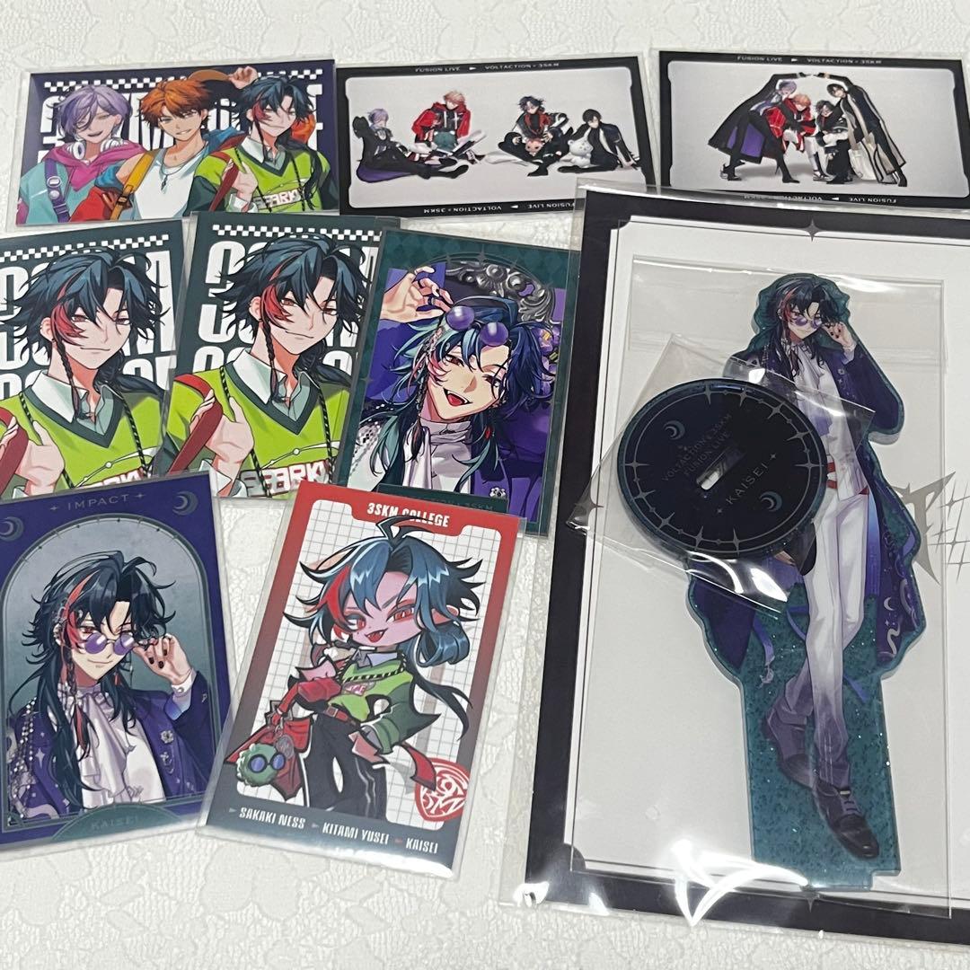 にじさんじ 3SKM 魁星 アクスタ&チェキセット9点 - メルカリ