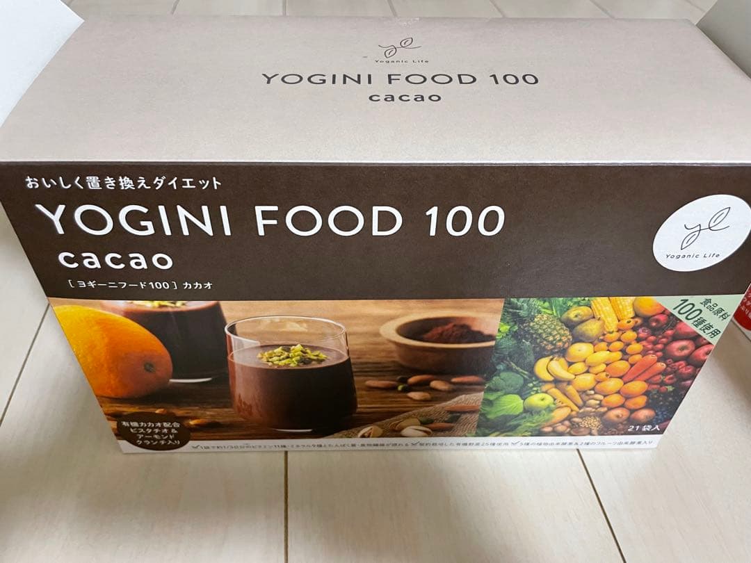 YOGINI FOOD 100 cacao 19袋 LAVA